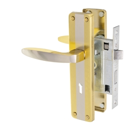 M8A20 - 3 Lever Lockset Biflora 8" -M8A20_A_L_T